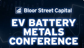 EV Battery Metals Conference by Bloor Street Capital January 2023